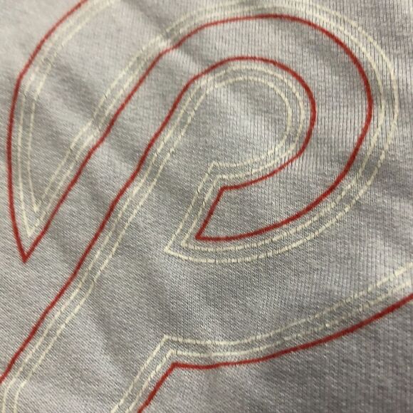 Peloton x Athleta Sweatshirt Light Blue/Periwinkle Sweatshirt Long Sleeve - Picture 9 of 10